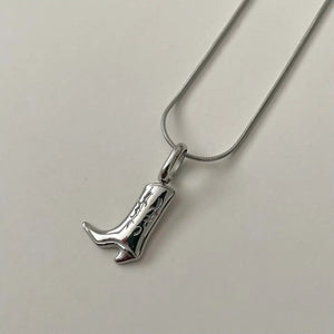 Boot Necklace